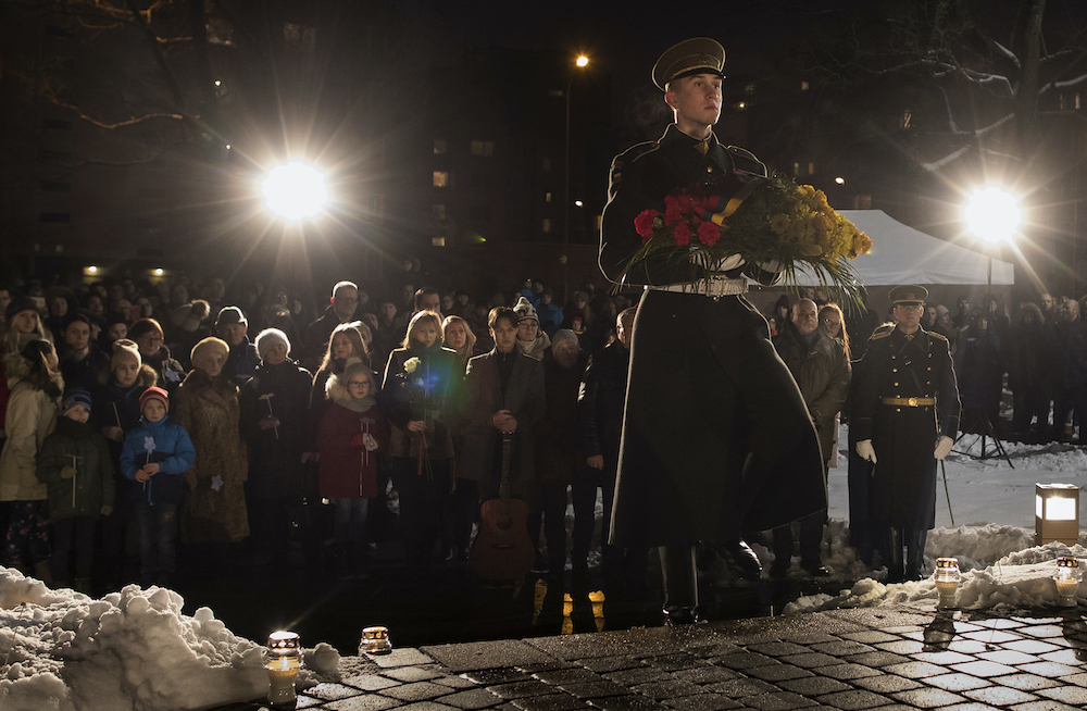 Lithuania Vilnius ceremony